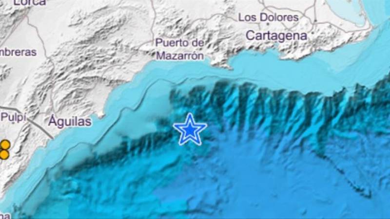 <span style='color:#780948'>ARCHIVED</span> - Earthquake measuring 2.0 on the Richter scale felt in Cabo de Palos