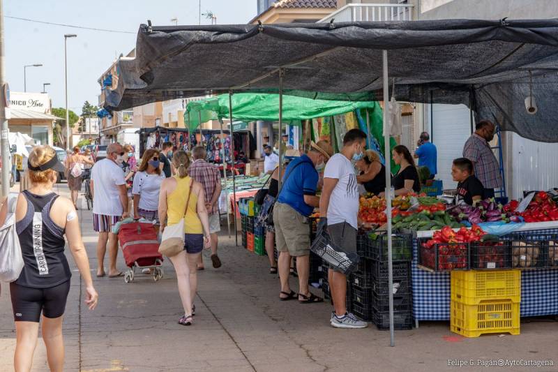 <span style='color:#780948'>ARCHIVED</span> - Changes to San Javier and Cartagena street market opening days