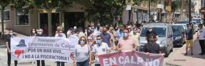 <span style='color:#780948'>ARCHIVED</span> - Calpe steps up its fight against fish farm extension with a protest on May 29