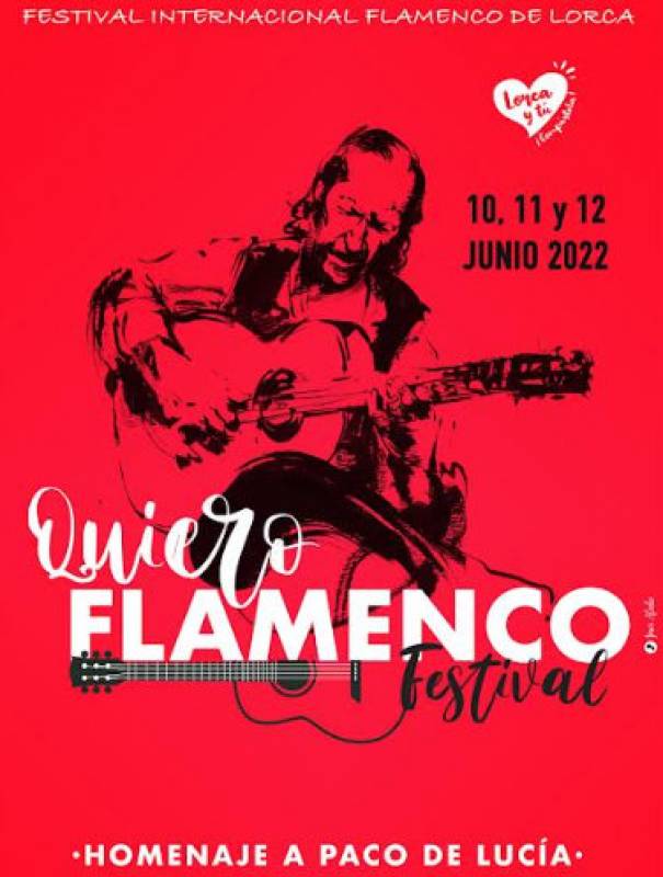 June 10 to 12 Quiero Flamenco festival in Lorca