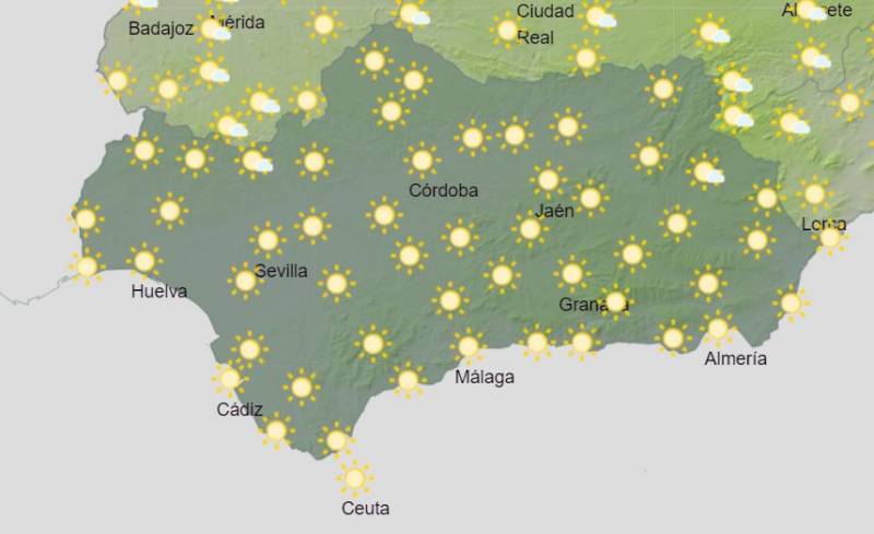 <span style='color:#780948'>ARCHIVED</span> - Showers midweek make way for a sunny weekend: Andalusia weather forecast May 30-June 5