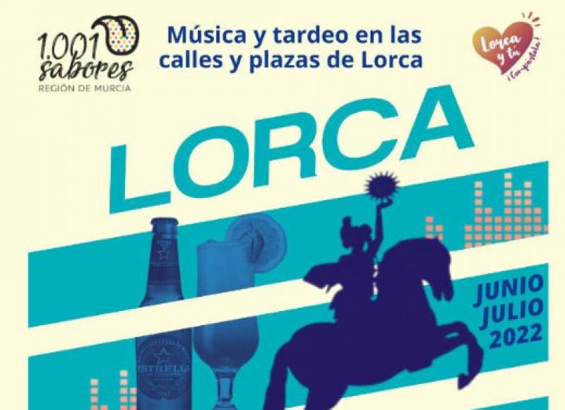Lorca Abierta por Vacaciones, live open air music in the streets of Lorca in June and July