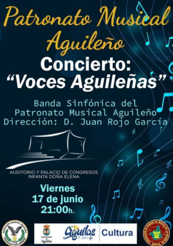 <span style='color:#780948'>ARCHIVED</span> - June 17 Free choral concert at the Auditorio Infanta Elena in Aguilas