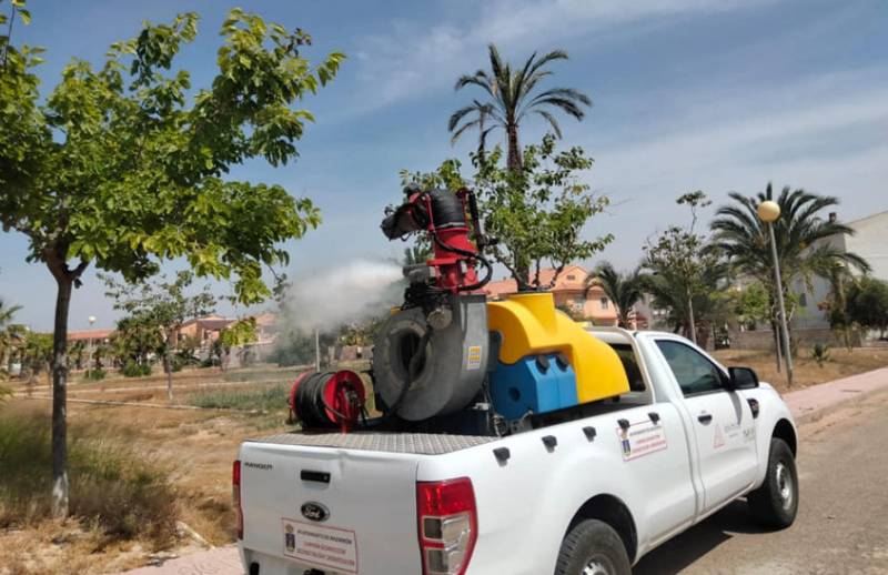 <span style='color:#780948'>ARCHIVED</span> - Mazarron Town Hall continues early summer mosquito spraying as the heat rises