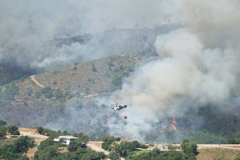 <span style='color:#780948'>ARCHIVED</span> - Almost all the evacuated Malaga residents can go back to their homes as wildfire stabilises