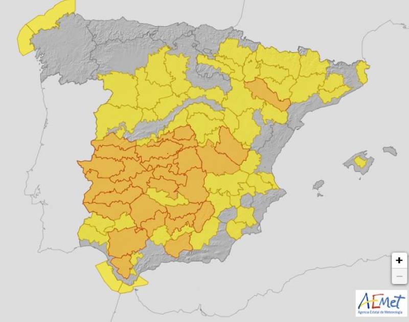 <span style='color:#780948'>ARCHIVED</span> - Extreme heat alerts launched across Spain: weather forecast June 13-16