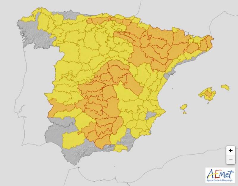 <span style='color:#780948'>ARCHIVED</span> - Temperatures set to drop this weekend: Spain weather forecast June 17-19