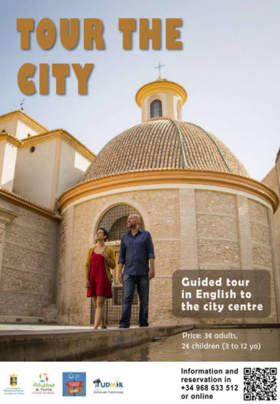 <span style='color:#780948'>ARCHIVED</span> - August 25 Guided tour in English of the town centre of Alhama de Murcia