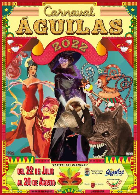 Until August 19 Summer Carnival in Aguilas