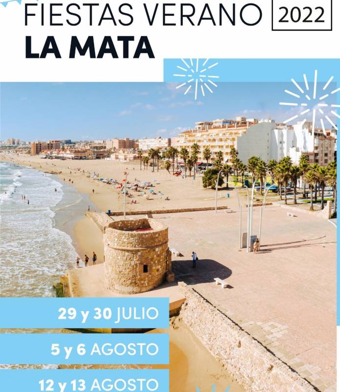 <span style='color:#780948'>ARCHIVED</span> - La Mata Torrevieja summer fiestas: July 29 to August 13