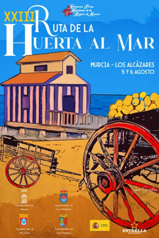 <span style='color:#780948'>ARCHIVED</span> - August 5 and 6 Traditional journey from Murcia to Los Alcazares commemorates early tourism in the Mar Menor