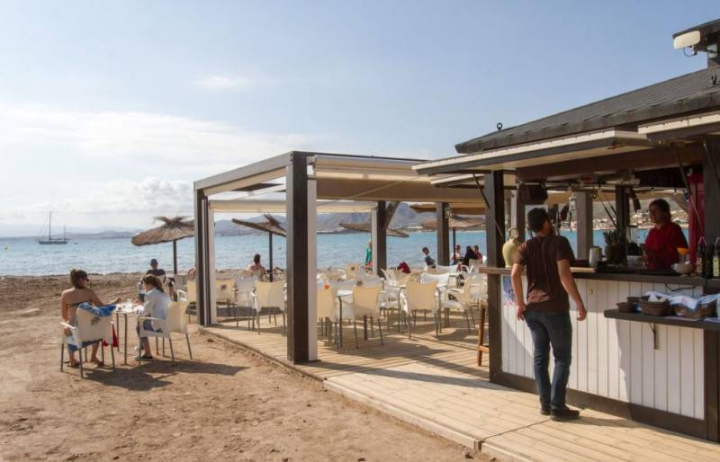 5 Mar Menor chiringuitos to be forcibly closed down for only serving customers who don’t use the beach