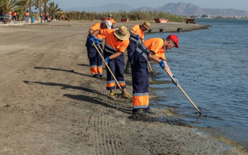 Cartagena earmarks 2.4 million euros for the maintenance and cleaning of the coastline