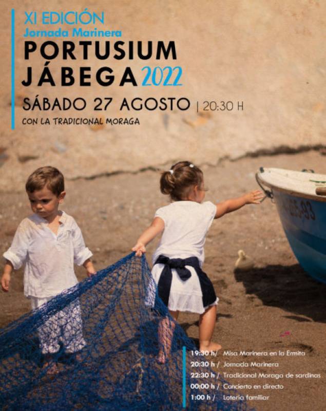 August 27 Traditional evening of fishing and sardine barbecue in El Portus