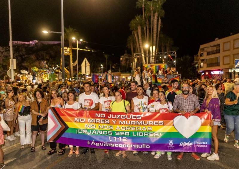 <span style='color:#780948'>ARCHIVED</span> - Thousands of people turn out for II LGTBIQ+ Pride event in Aguilas