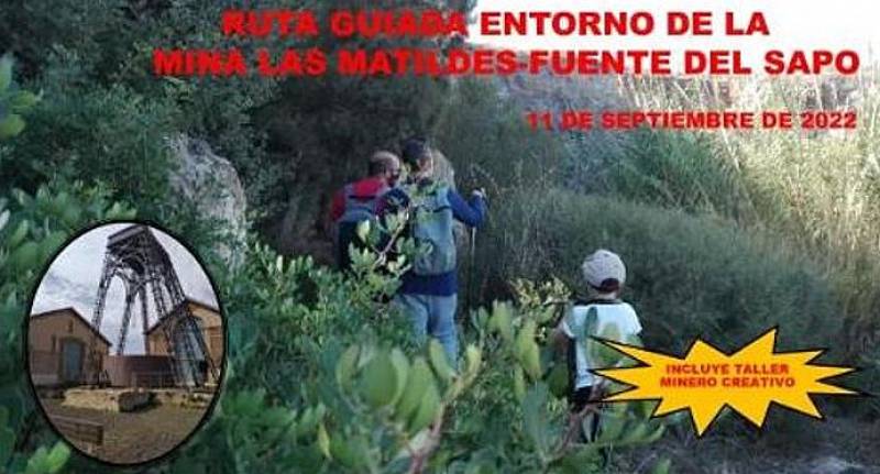 <span style='color:#780948'>ARCHIVED</span> - September 11 Guided walk and workshop in and around the Mina Las Matildes in the Sierra Minera