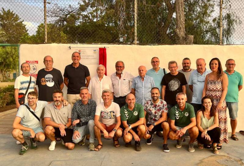 <span style='color:#780948'>ARCHIVED</span> - Águilas handball court named after Raimundo Jiménez Ramírez