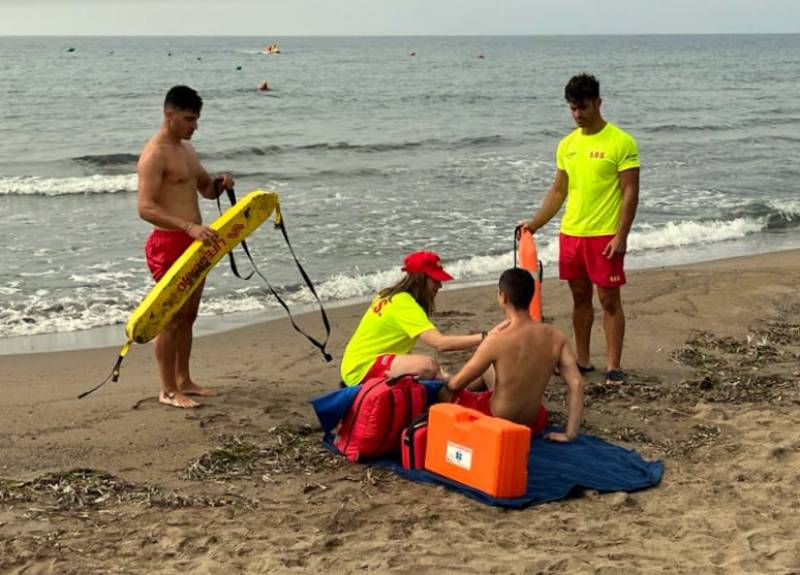 A safe and successful summer season ends at the beaches of Lorca
