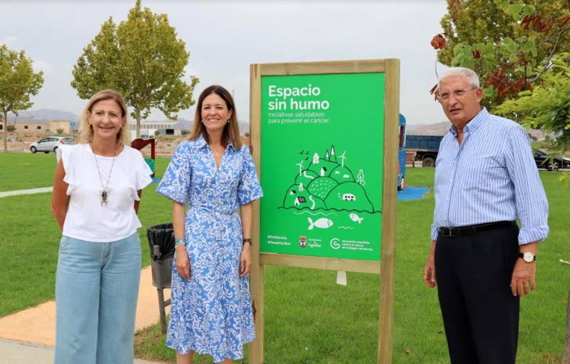 Aguilas park becomes an official no smoking zone