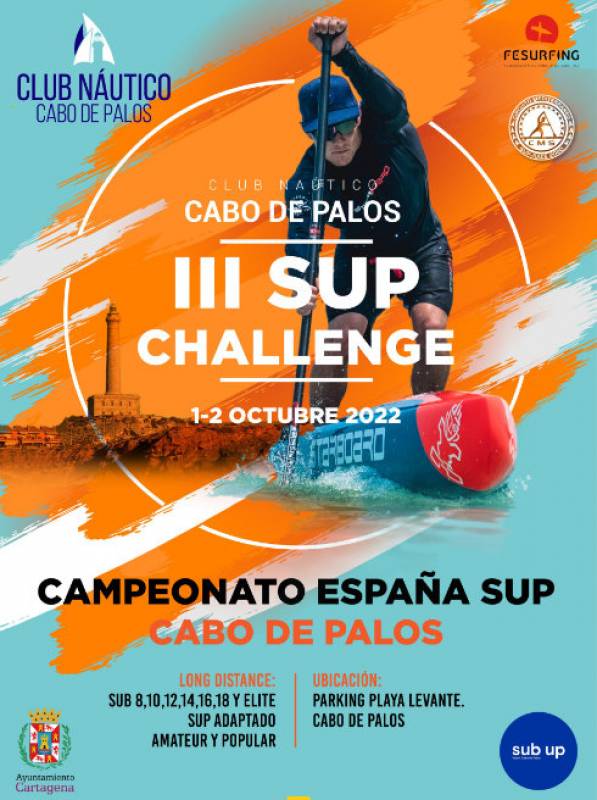 <span style='color:#780948'>ARCHIVED</span> - October 1 and 2 Spanish Stand Up Paddle Board championships in Cabo de Palos