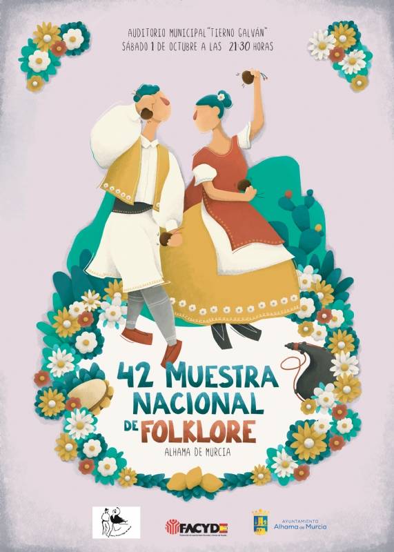 Alhama de Murcia to host the 42nd National Folklore Festival on October 1