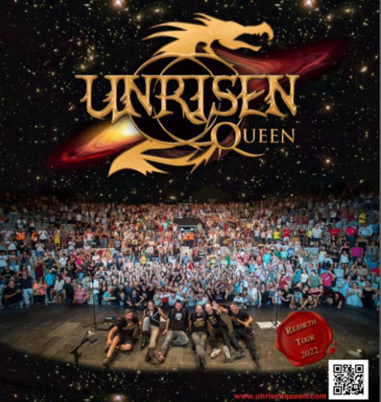 October 8 Unrisen Queen tribute act in Alhama de Murcia