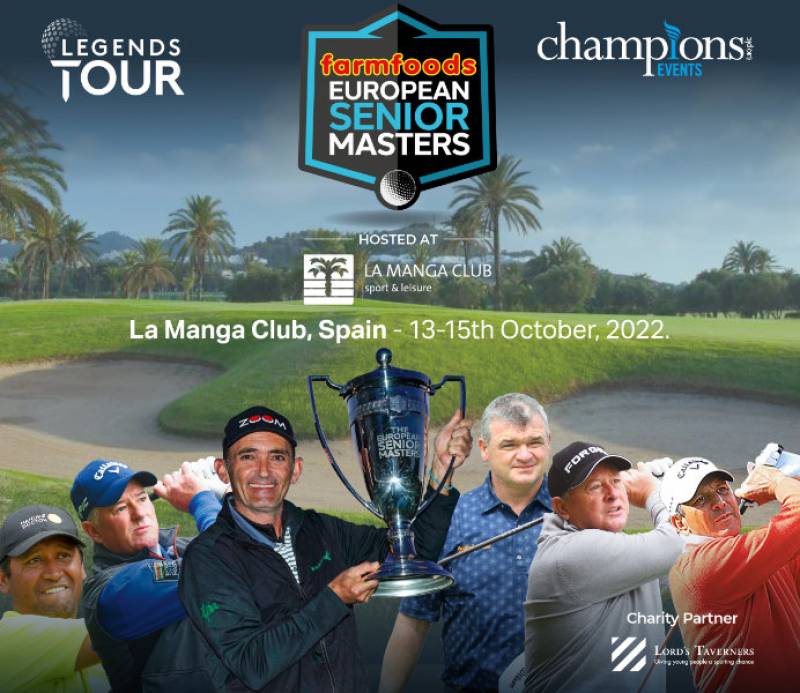 October 12 to 16 Farmfoods European Senior Masters Golf at La Manga Club