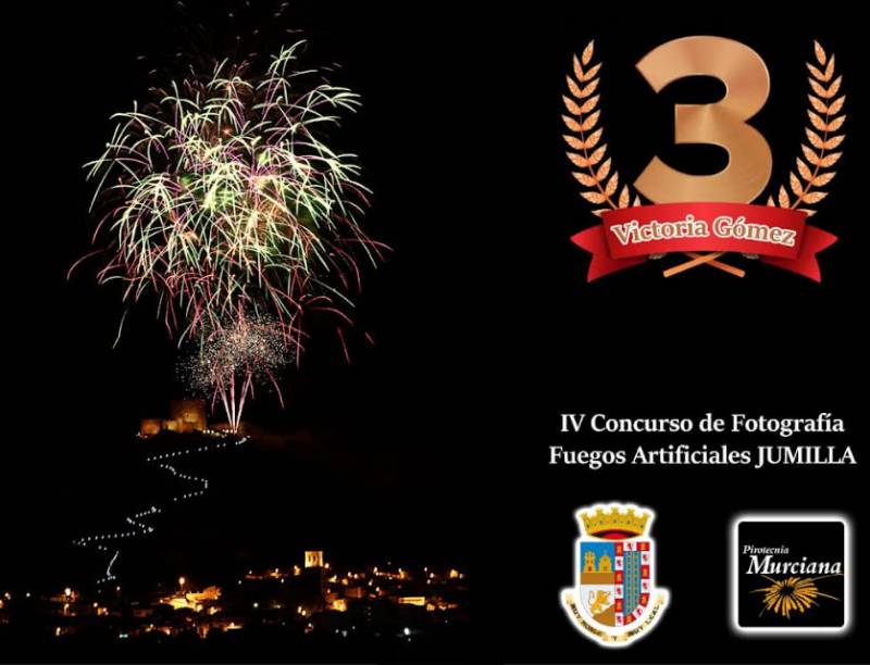 <span style='color:#780948'>ARCHIVED</span> - Prize winners named in Jumilla castle firework photography competition