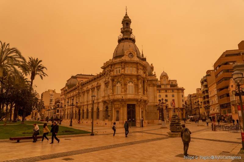 <span style='color:#780948'>ARCHIVED</span> - Return of the Saharan dust? What the storms coming from Africa mean for Murcia...