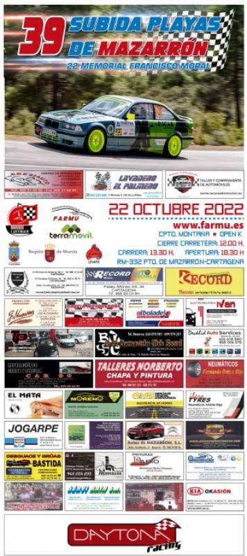 <span style='color:#780948'>ARCHIVED</span> - October 22 Murcia Mountain Rally Racing competition