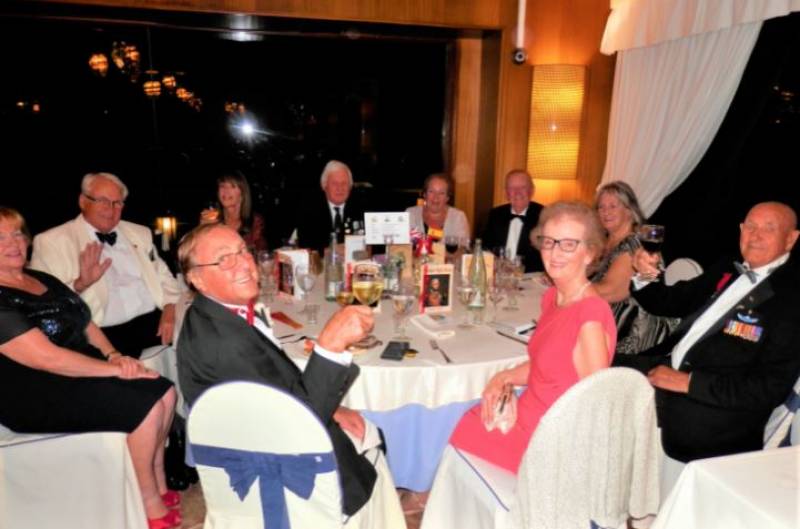 <span style='color:#780948'>ARCHIVED</span> - Merriment for Royal Navy Torrevieja Branch at Trafalgar Day Celebration