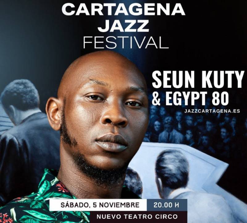 November 5 Seun Kuti & Egypt 80 perform at the 2022 Cartagena Jazz Festival