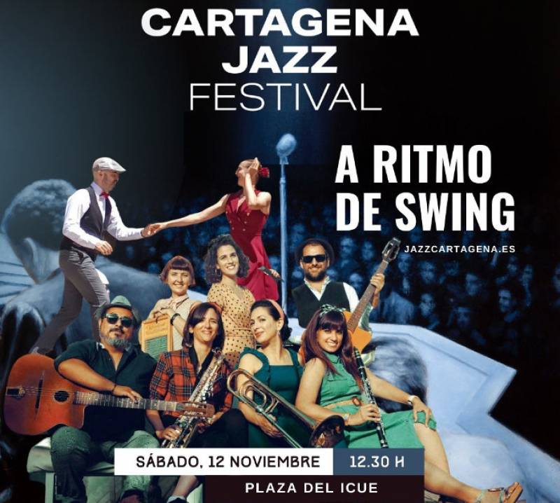 November 12 Free open air dance show, A Ritmo De Swing in the 2022 Cartagena Jazz Festival