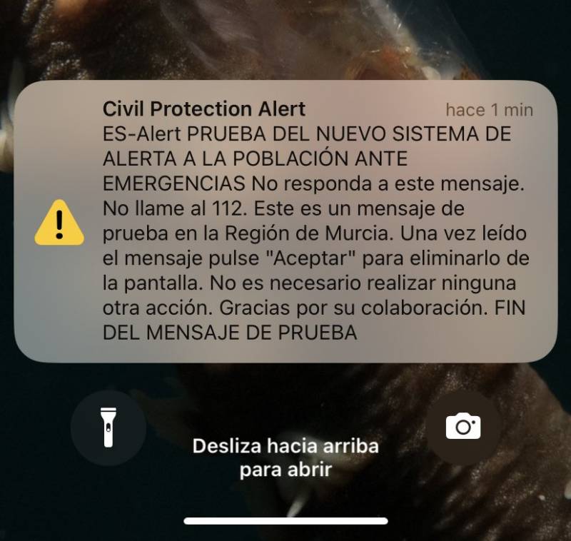Did you receive an ES-Alert message yesterday?