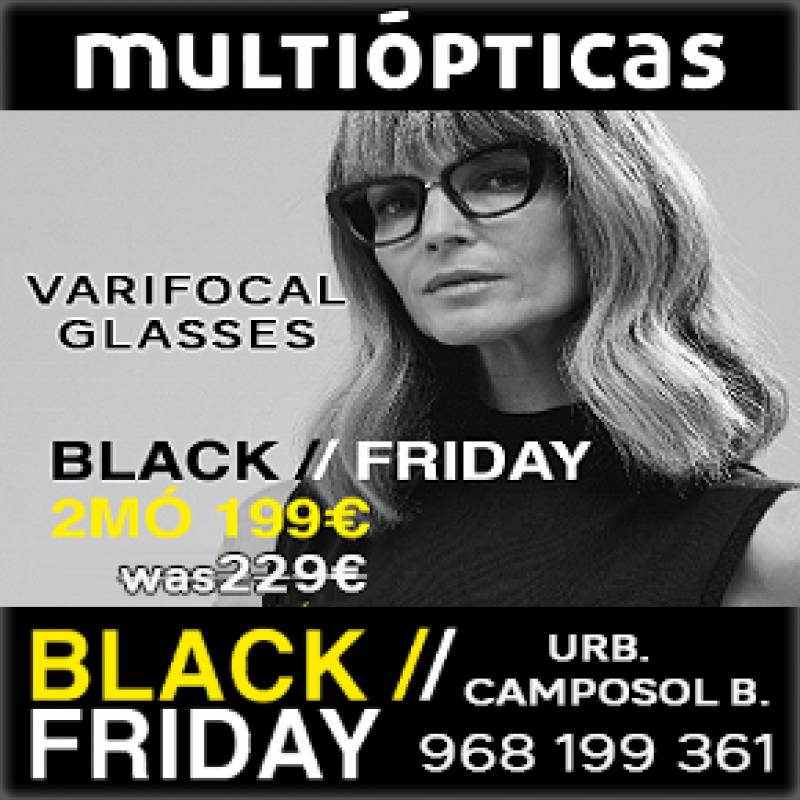 Multiópticas Opticians Black Friday Sale