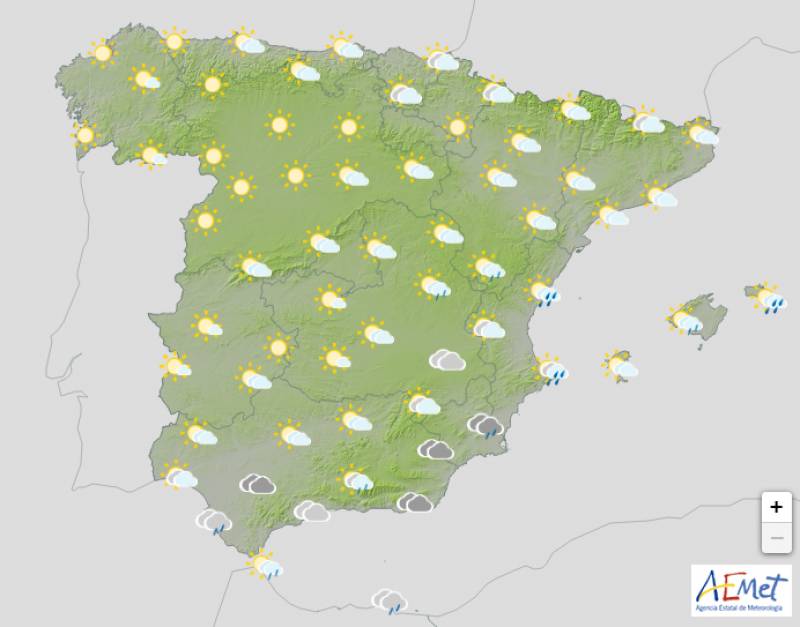 Winter arrives with the first cold snap: Spain weather Nov 28-Dec 1