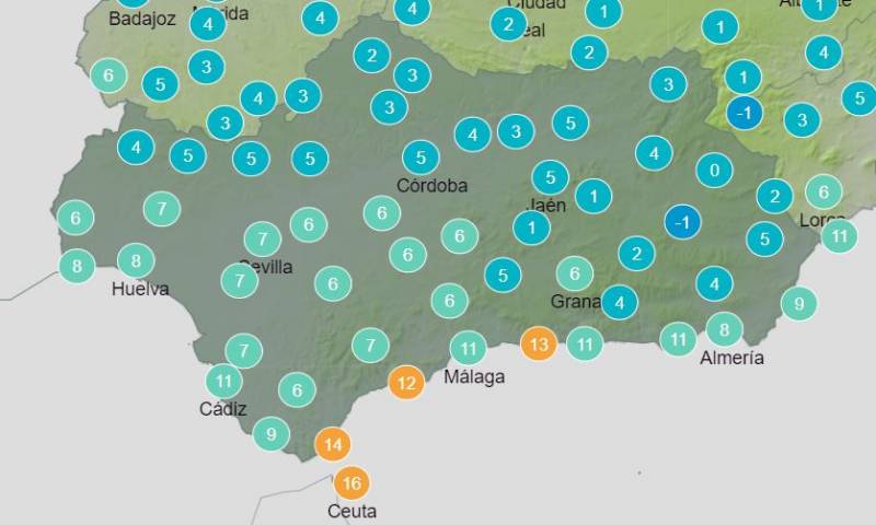 Below freezing temperatures as we move into December: Andalusia weather forecast Nov 28-Dec 4
