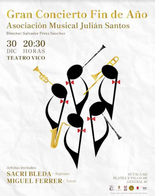 <span style='color:#780948'>ARCHIVED</span> - December 30 New Year’s concert in Jumilla