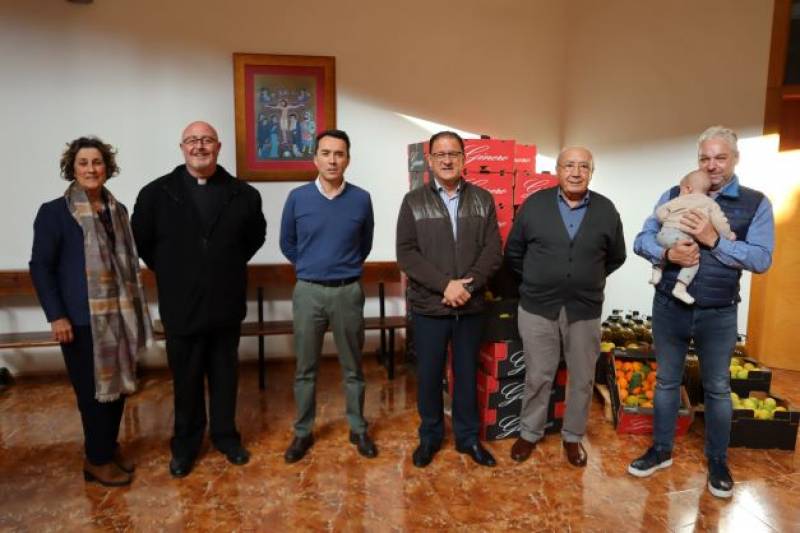 ! Murcia Today archived Mazarron Company Donates Food To Charity