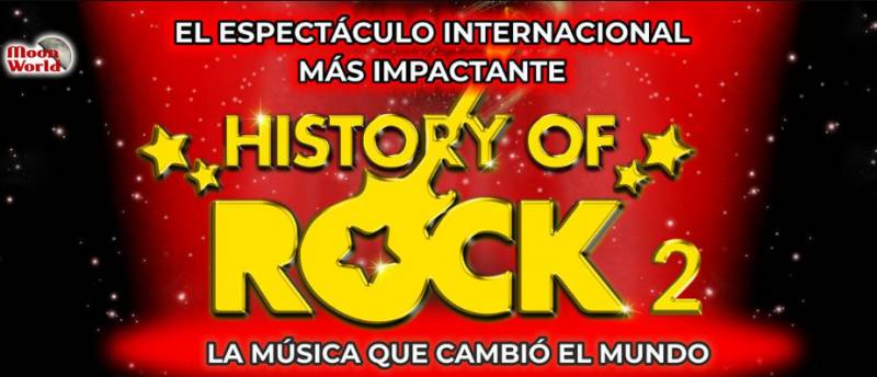January 29 The History of Rock 2 stage musical in Cartagena
