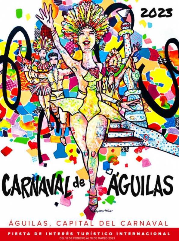 <span style='color:#780948'>ARCHIVED</span> - Calendar of events for the 2023 Carnival in Aguilas