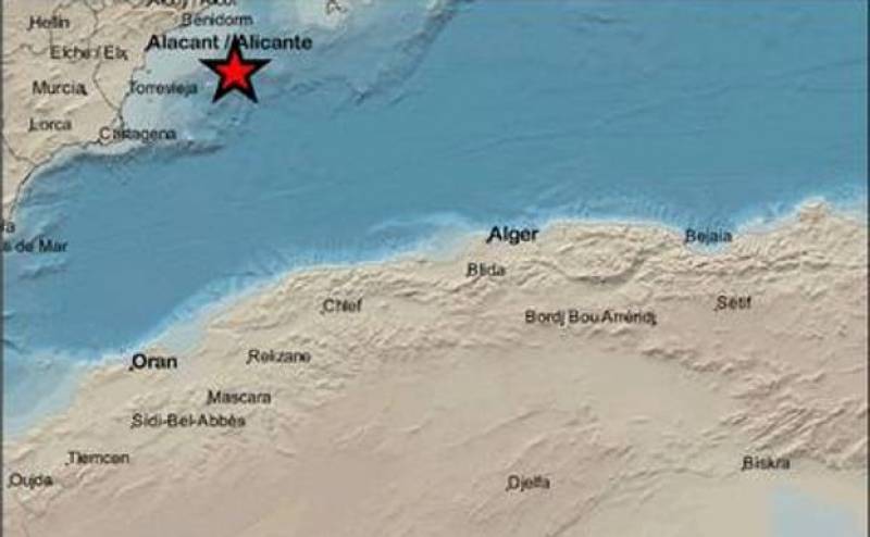 Cabo de Palos feels earthquake measuring nearly 3 on the Richter scale off the Torrevieja coast