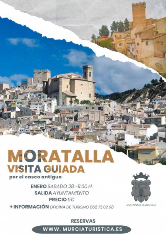 January 28 Guided tour of the historic town centre of Moratalla