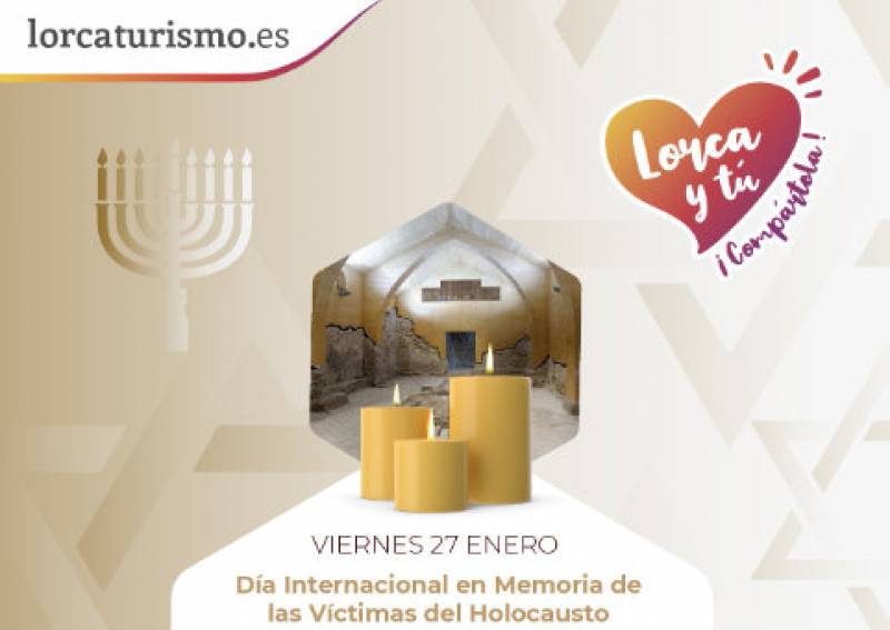January 27 Holocaust Commemoration Day activities in Lorca