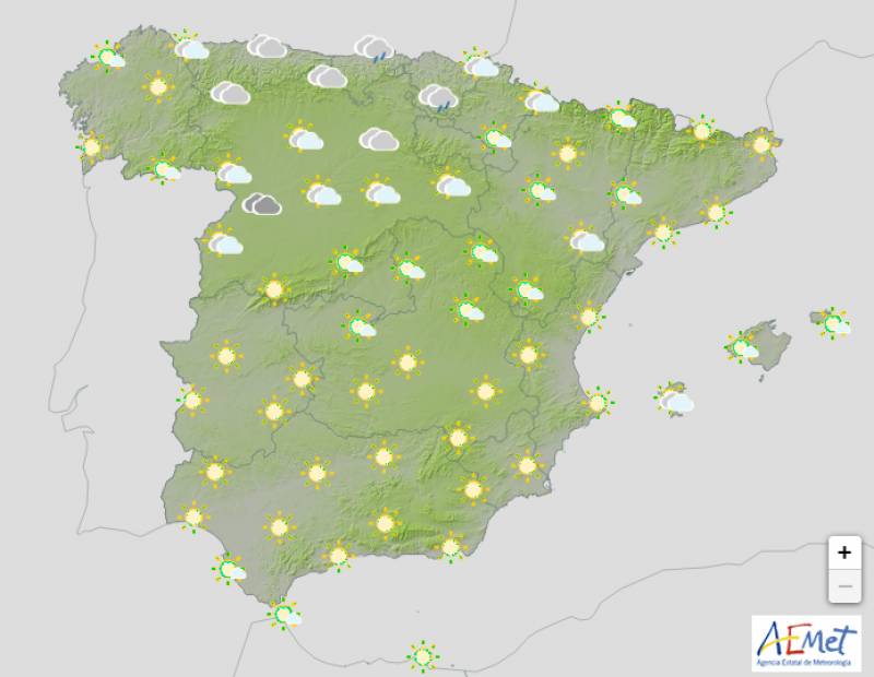 <span style='color:#780948'>ARCHIVED</span> - Temperatures rise as Spain enters February: weather forecast Jan 30-Feb 2