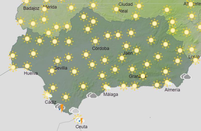 <span style='color:#780948'>ARCHIVED</span> - Southern Spain welcomes February with 20-degree heat: Andalusia weather forecast Jan 30-Feb 5