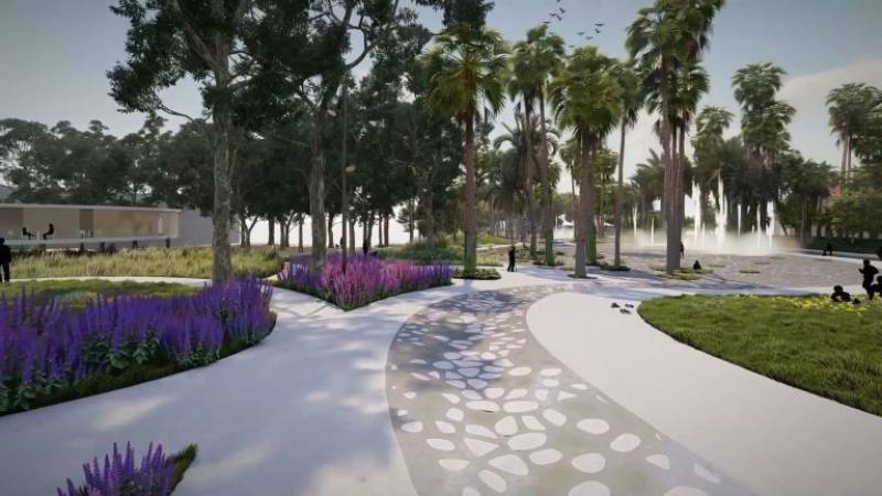 Ambitious and extensive plans for remodelling the Parque de La Cubana in Alhama