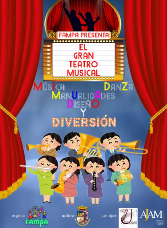 March 5 Musical theatre show by schoolchildren after Fampa courses in Jumilla