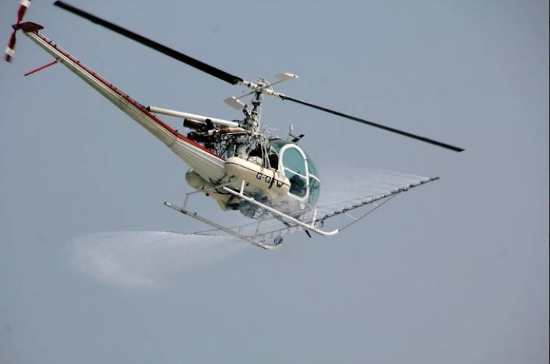<span style='color:#780948'>ARCHIVED</span> - Helicopter fumigation against processionary caterpillars begins in the Region of Murcia