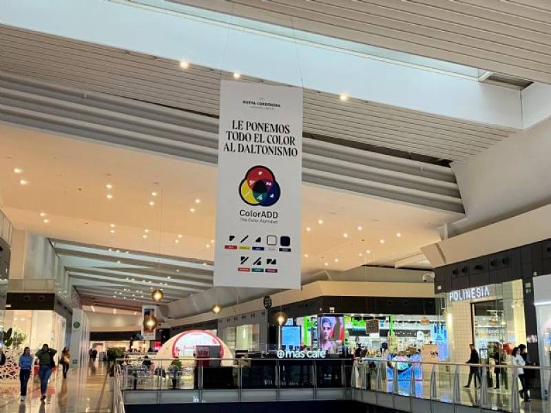 <span style='color:#780948'>ARCHIVED</span> - Murcia shopping centre becomes first in the Region to introduce signage system for the colour blind